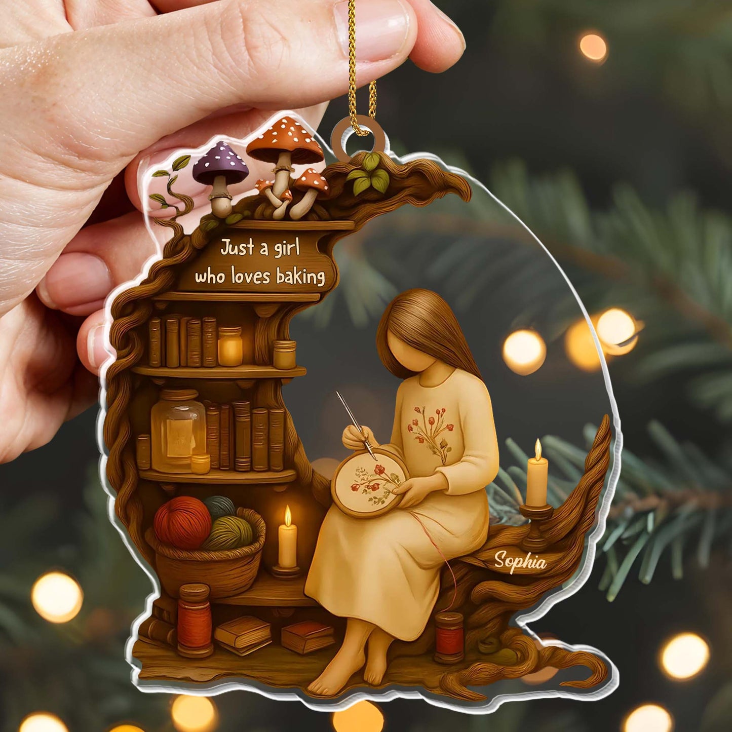 Just A Girl Who Loves Baking With Books And Yarn Design