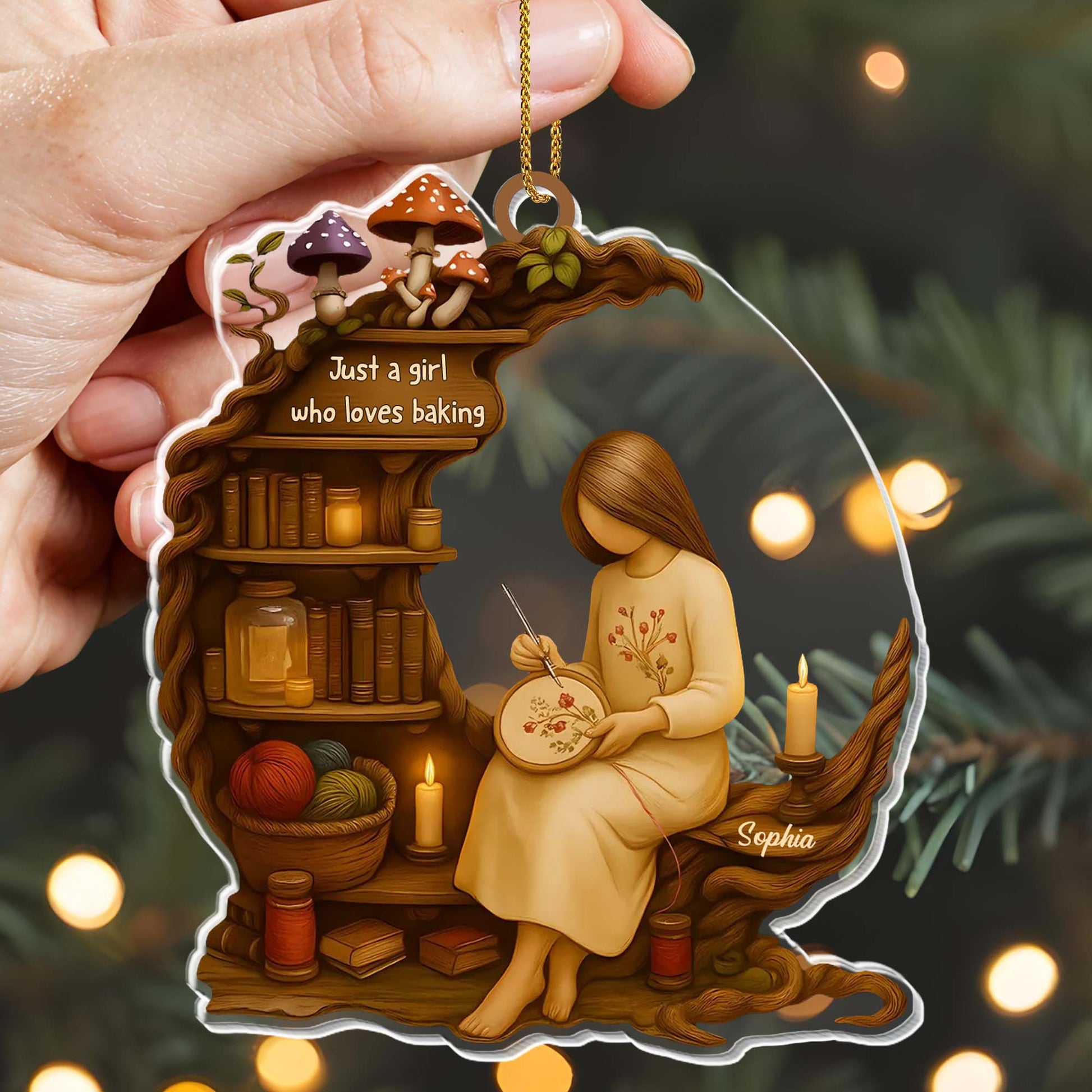 Just A Girl Who Loves Baking With Books And Yarn Design