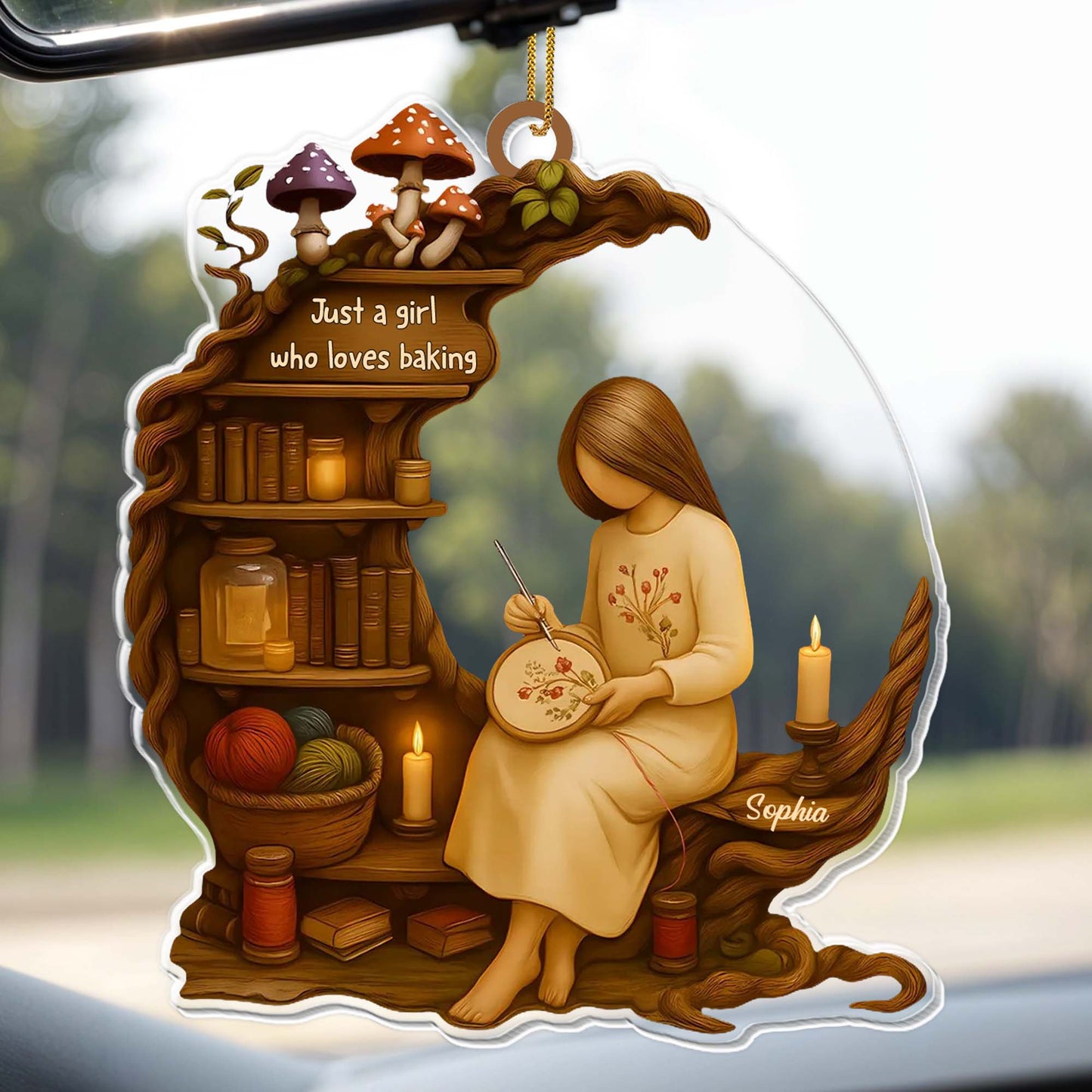 Just A Girl Who Loves Baking With Books And Yarn Design