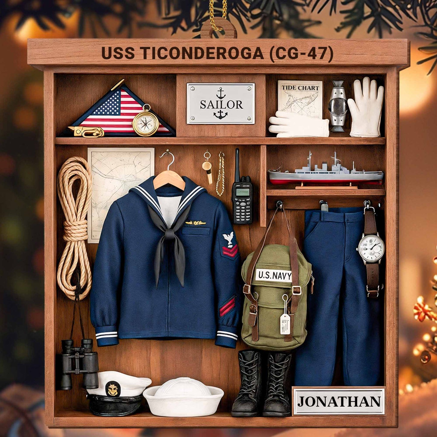 Celebrate A Proud Navy Tradition With Custom Sailor Elements