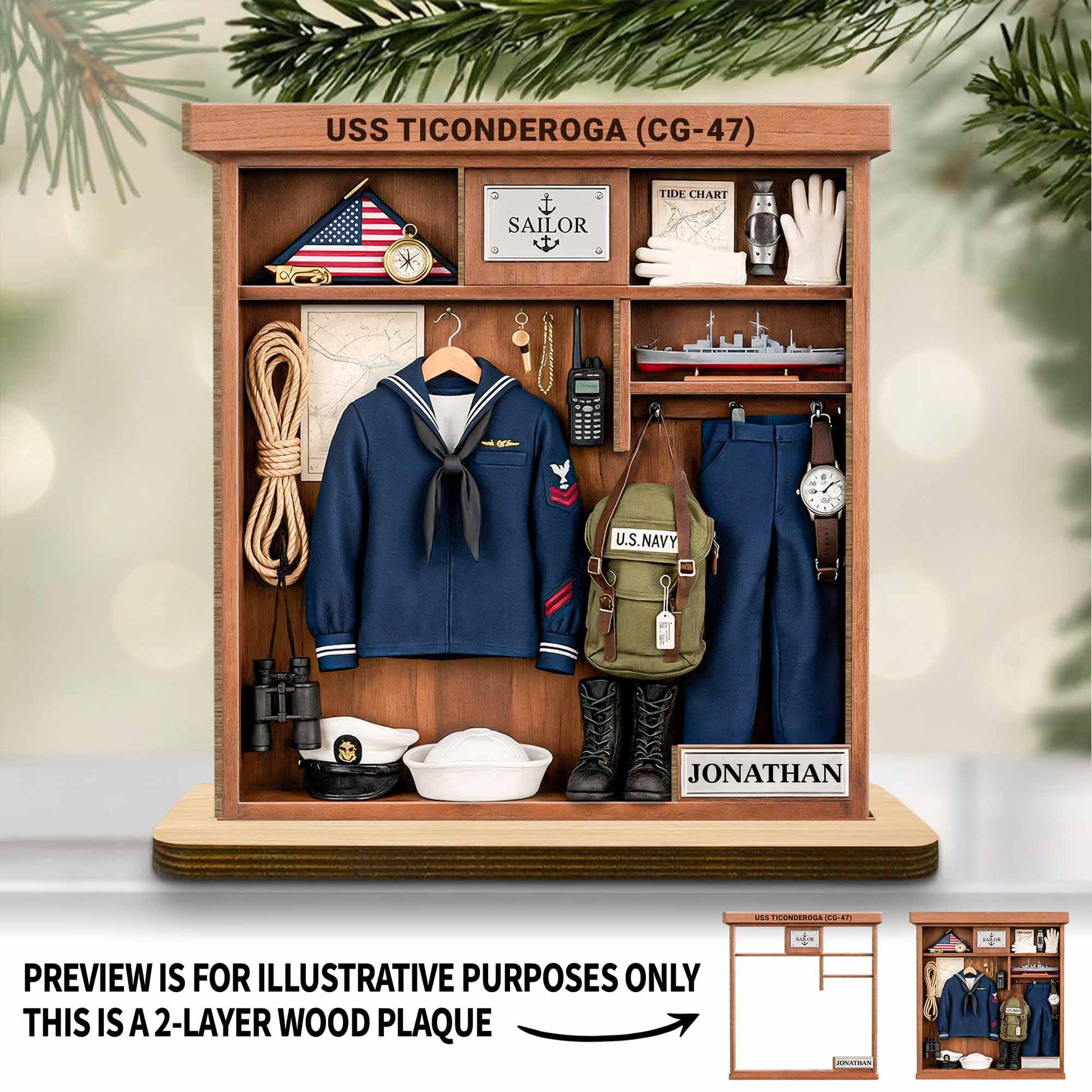 USS Ticonderoga, Sailor Uniform & Navy Essentials