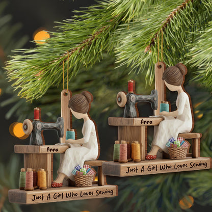 Just A Girl Who Loves Sewing And Crafting