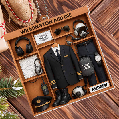 Celebrate Your Aviation Passion, Pilot Ornament