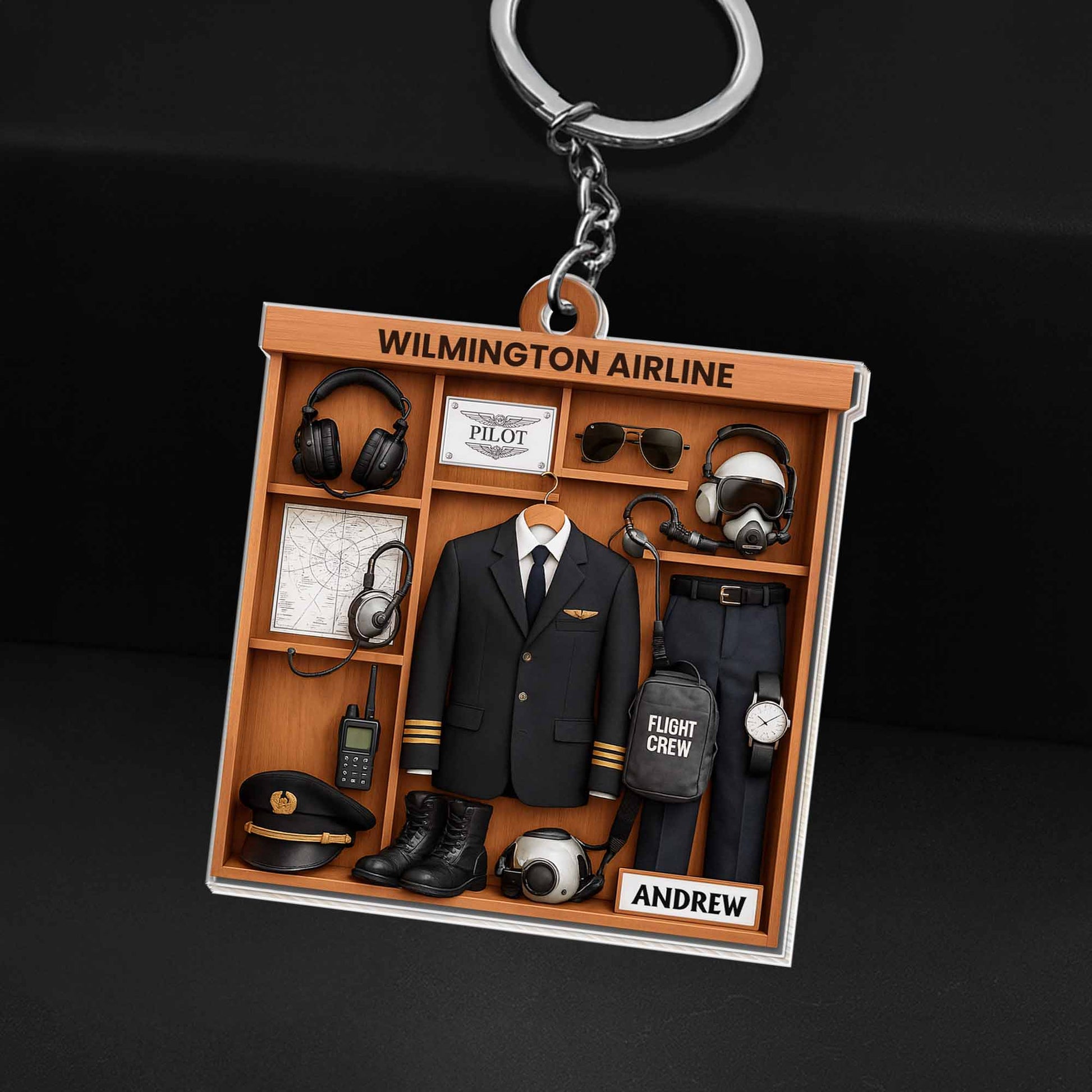 Wilmington Airline, Pilot Uniform And Accessories