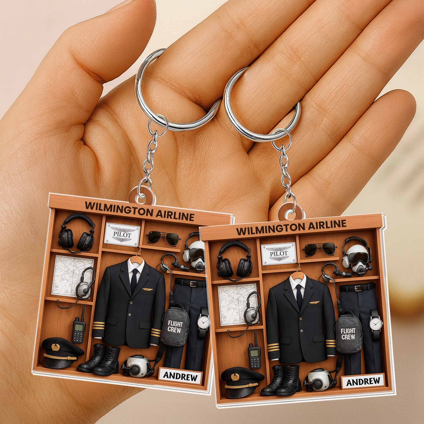 Wilmington Airline, Pilot Uniform And Accessories