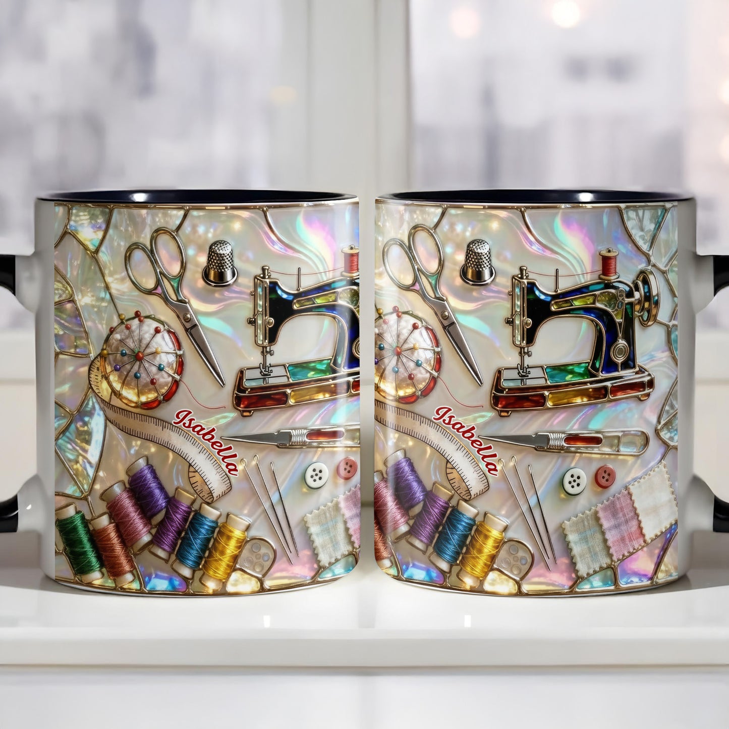 Celebrate Your Creativity Sewing-Themed Mug