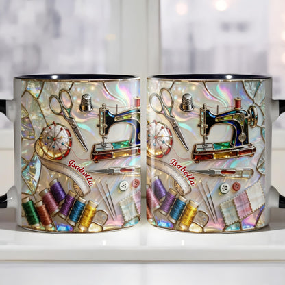 Celebrate Your Creativity Sewing-Themed Mug