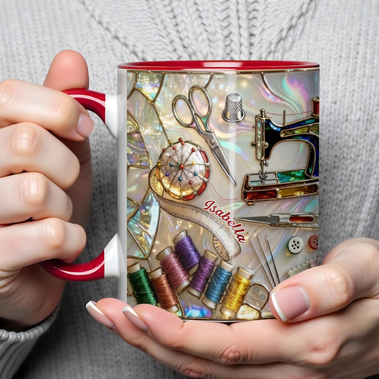 Celebrate Your Creativity Sewing-Themed Mug