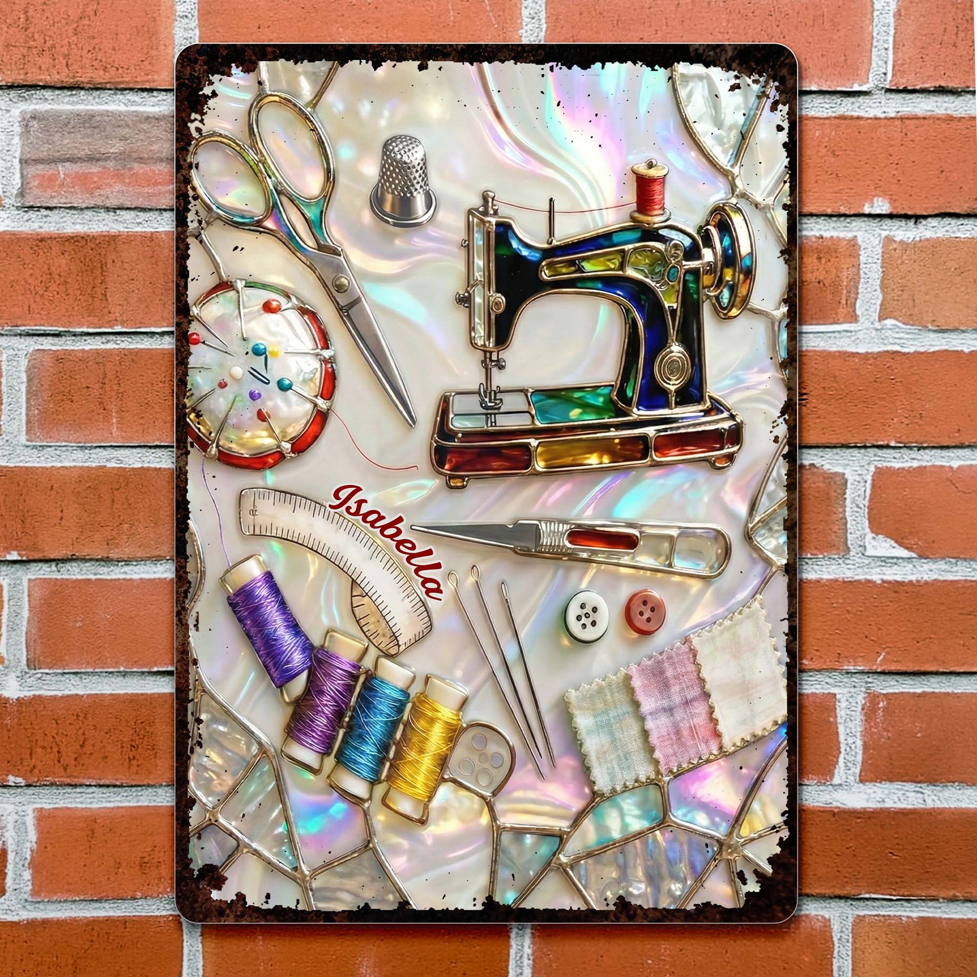 Celebrate Creativity With Our Sewing Themed Design