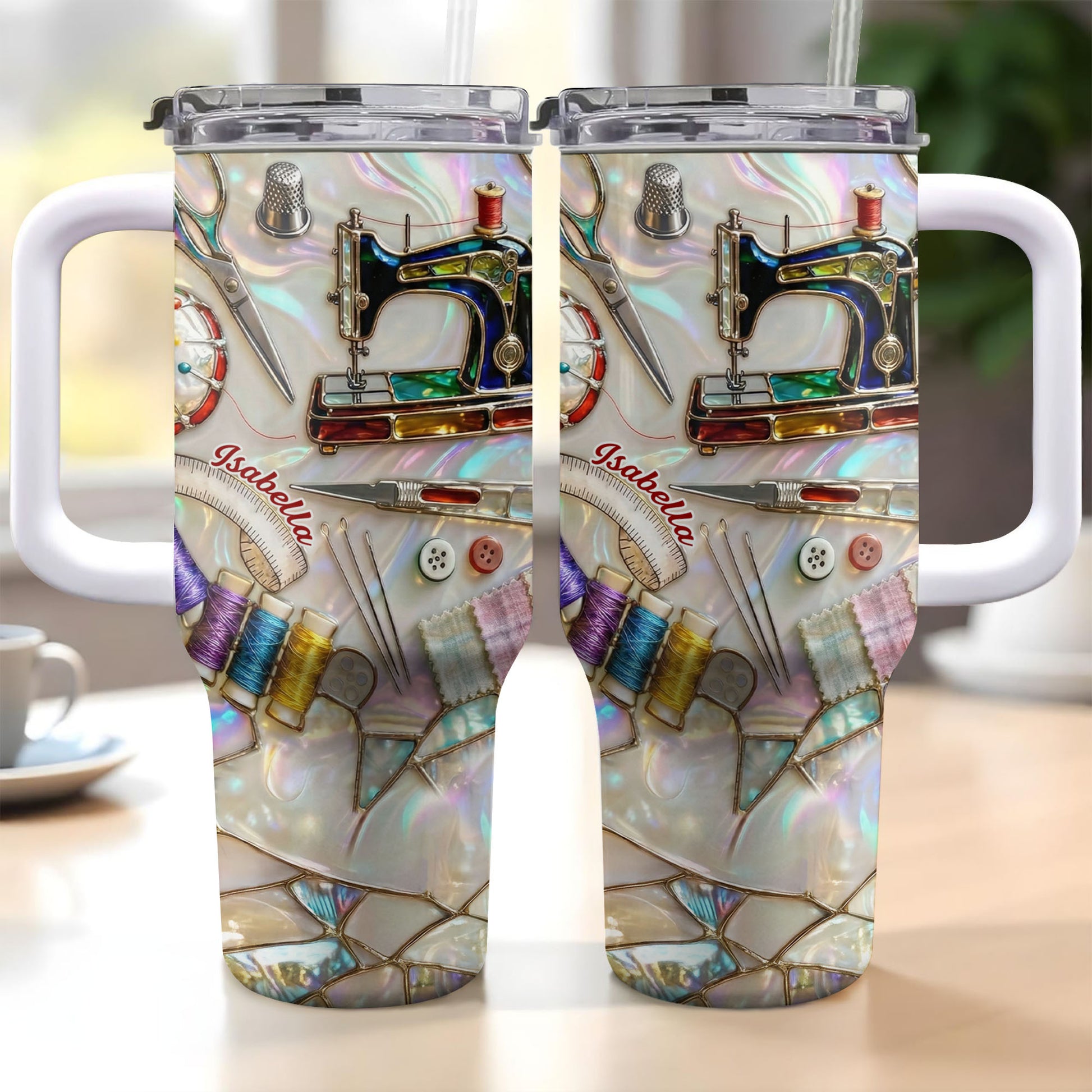 To My Creative Spirit, Sewing Machine And Craft Tools