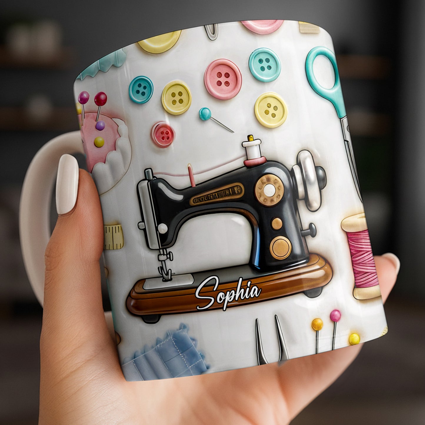 Creative Sewing Machine And Accessories Gift