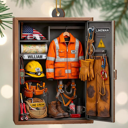 Customize This Unique Lineman Tribute Featuring Jacket And Tools