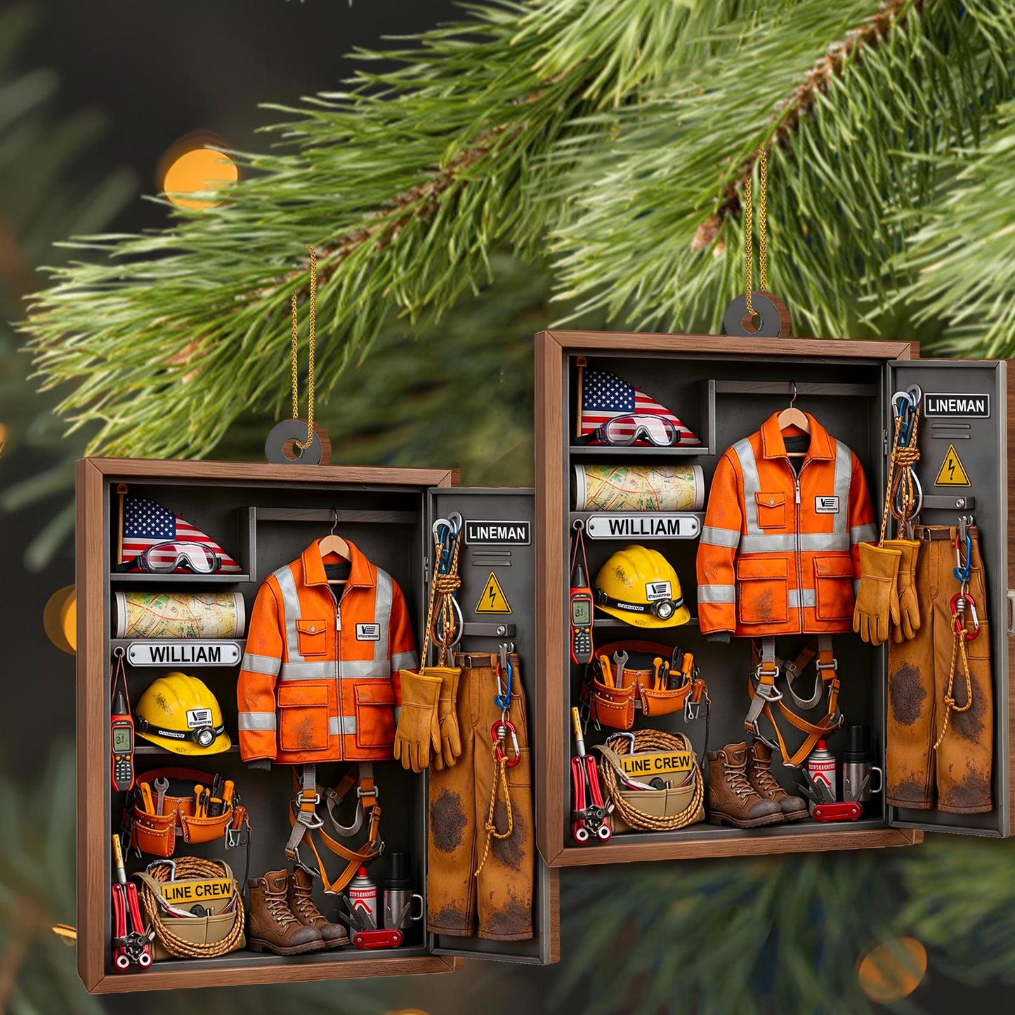 Customize This Unique Lineman Tribute Featuring Jacket And Tools