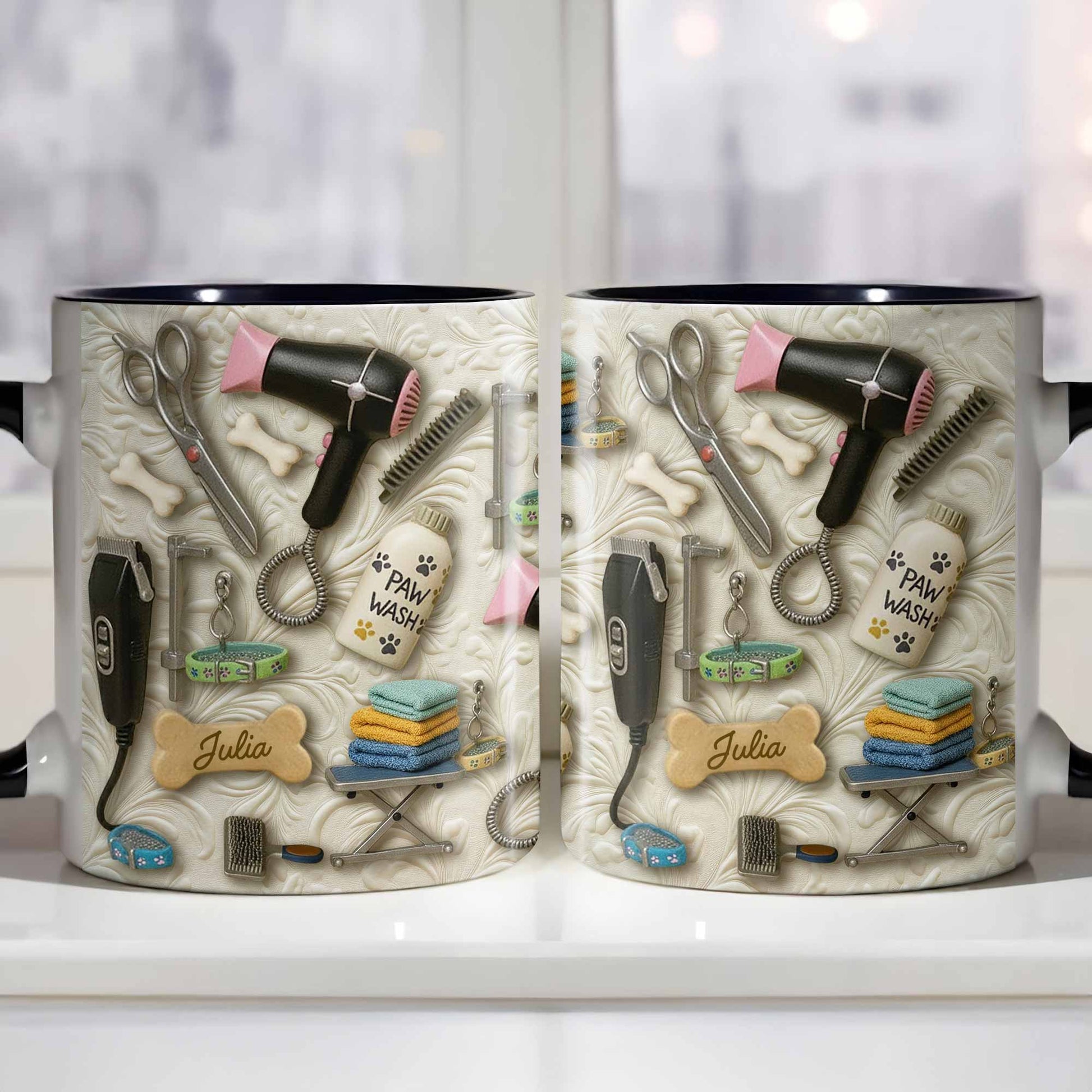 To My Beloved, Your Love And Care, with Pet Grooming Tools