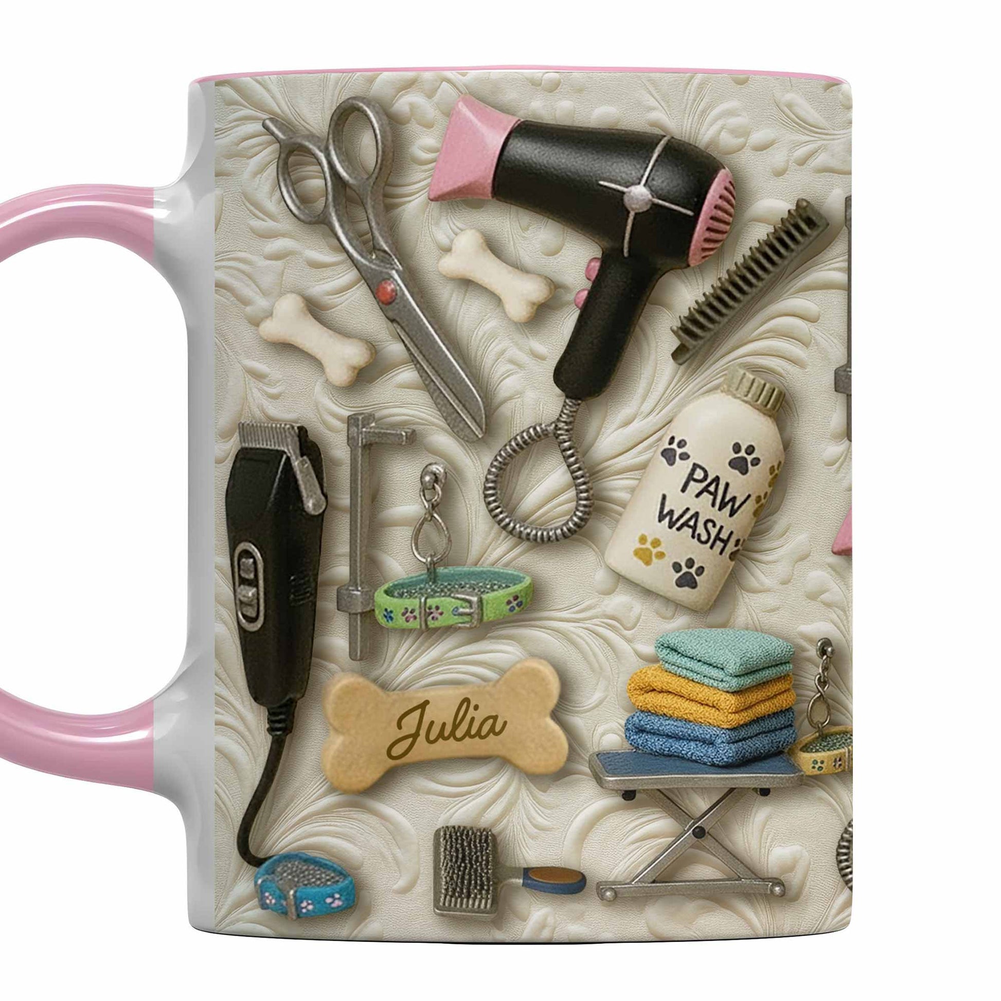 To My Beloved, Your Love And Care, with Pet Grooming Tools