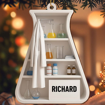 Create Your Own Personalized Laboratory Ornament