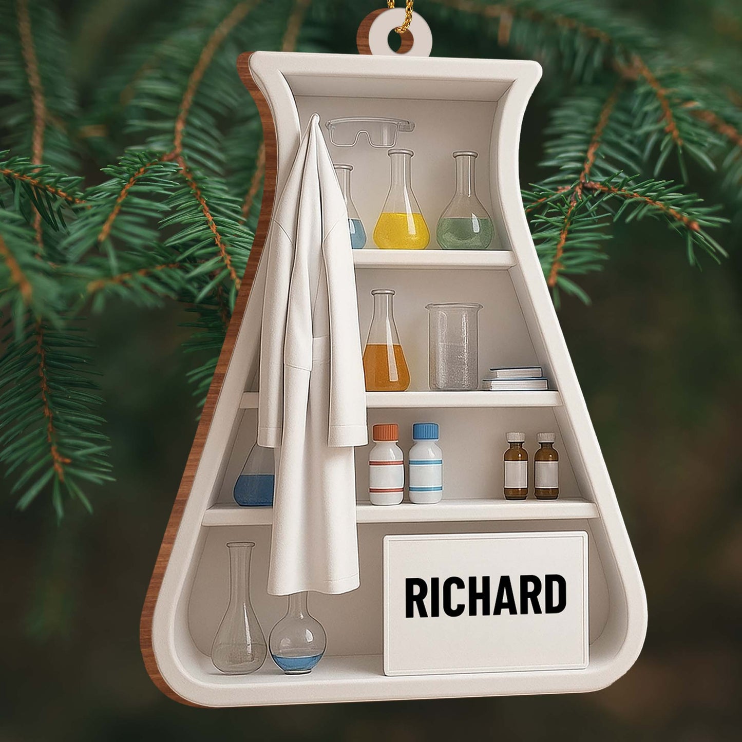 Create Your Own Personalized Laboratory Ornament