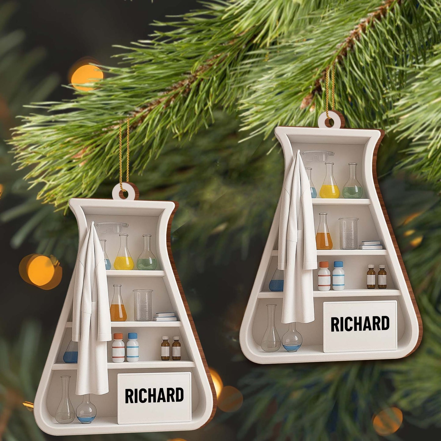 Create Your Own Personalized Laboratory Ornament