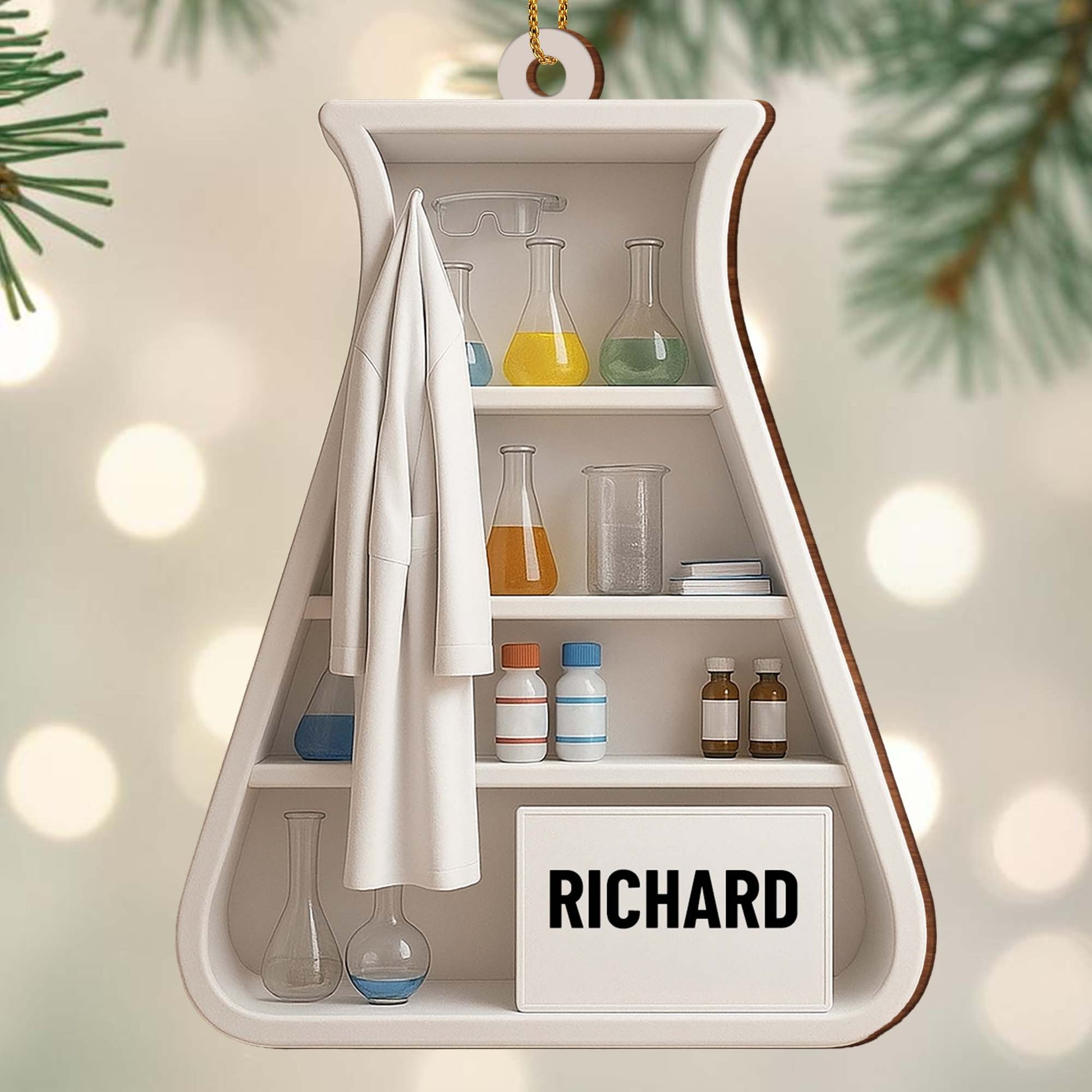 Create Your Own Personalized Laboratory Ornament