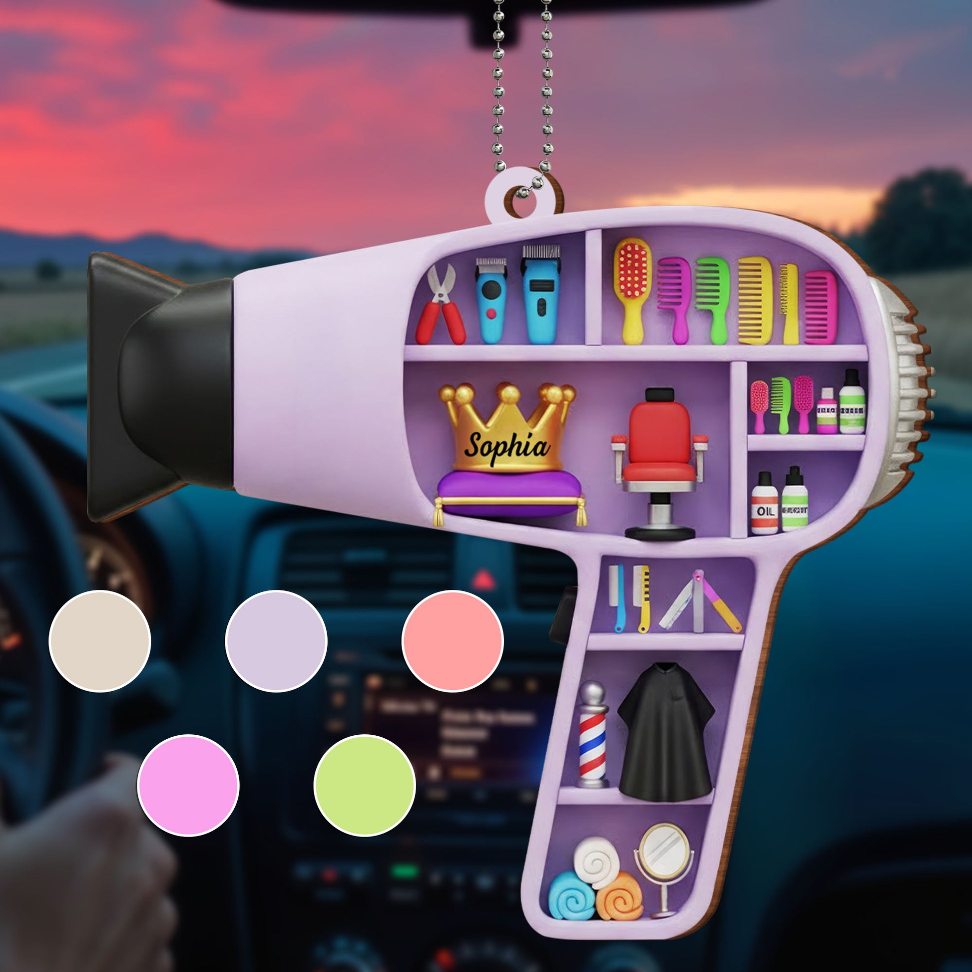 Personalized Hair Styling Tools Essentials Collection