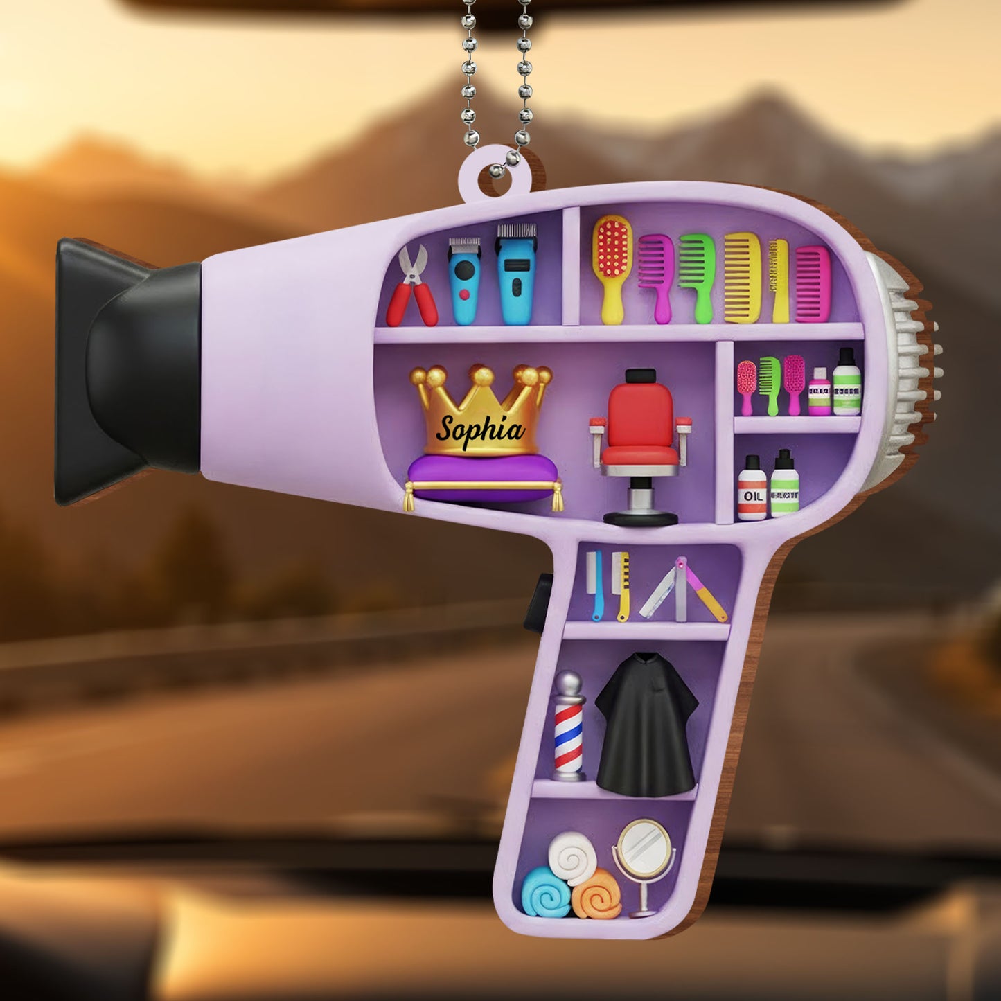 Personalized Hair Styling Tools Essentials Collection