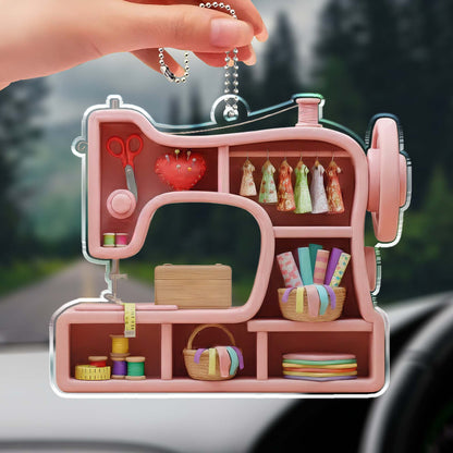 Create A Unique Sewing-Themed Ornament