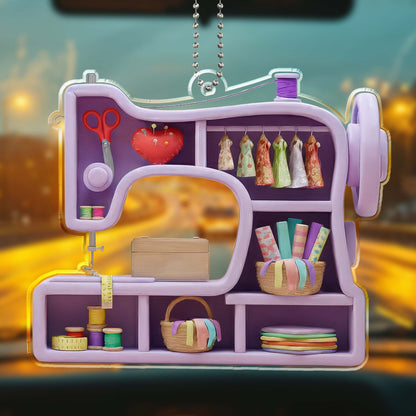 Create A Unique Sewing-Themed Ornament