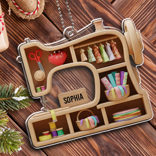 Create A Unique Sewing-Themed Ornament