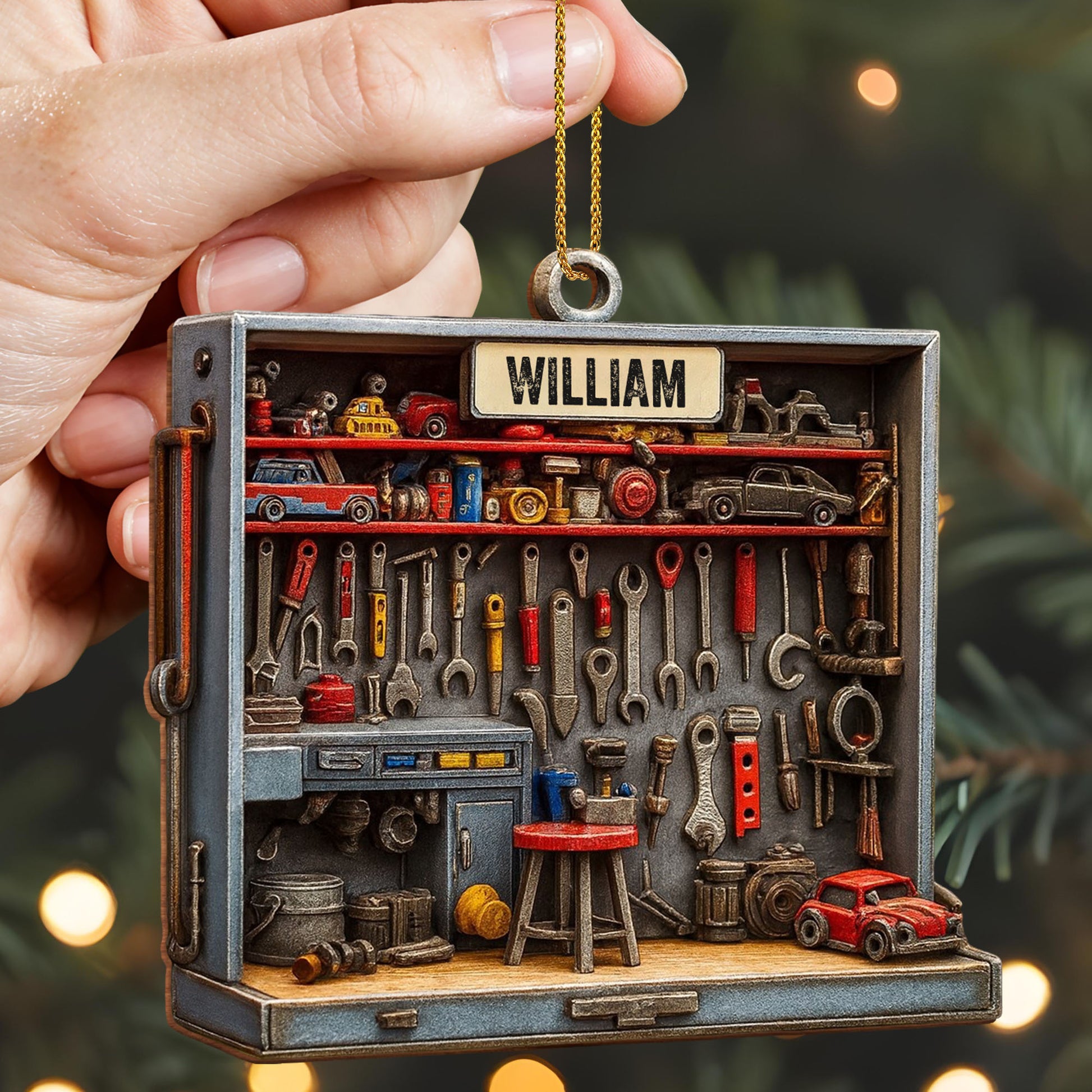 Perfect Gift For The Handyman, Featuring Tools And Workshop Items