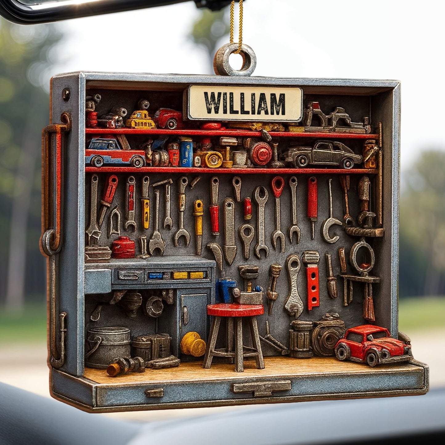 Perfect Gift For The Handyman, Featuring Tools And Workshop Items
