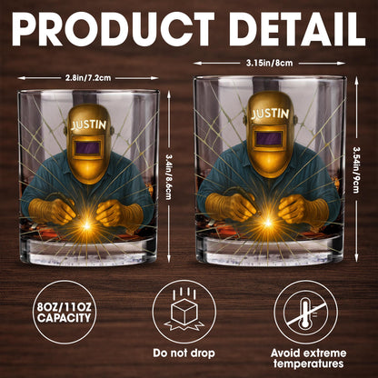 Artistic Welder At Work Custom Design