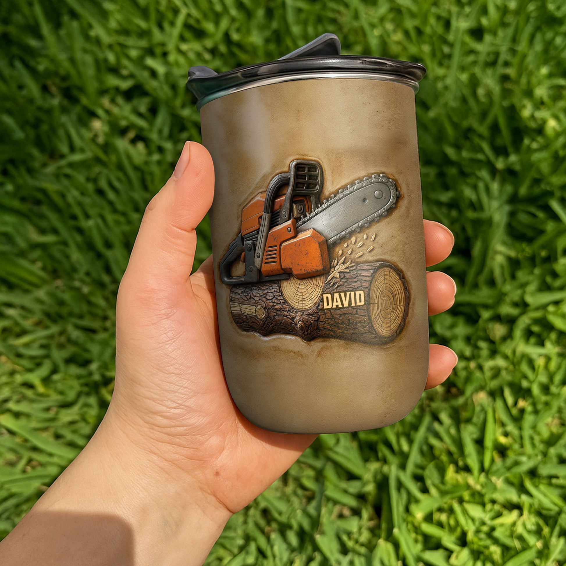 Robust Chainsaw Design On Wood Logs