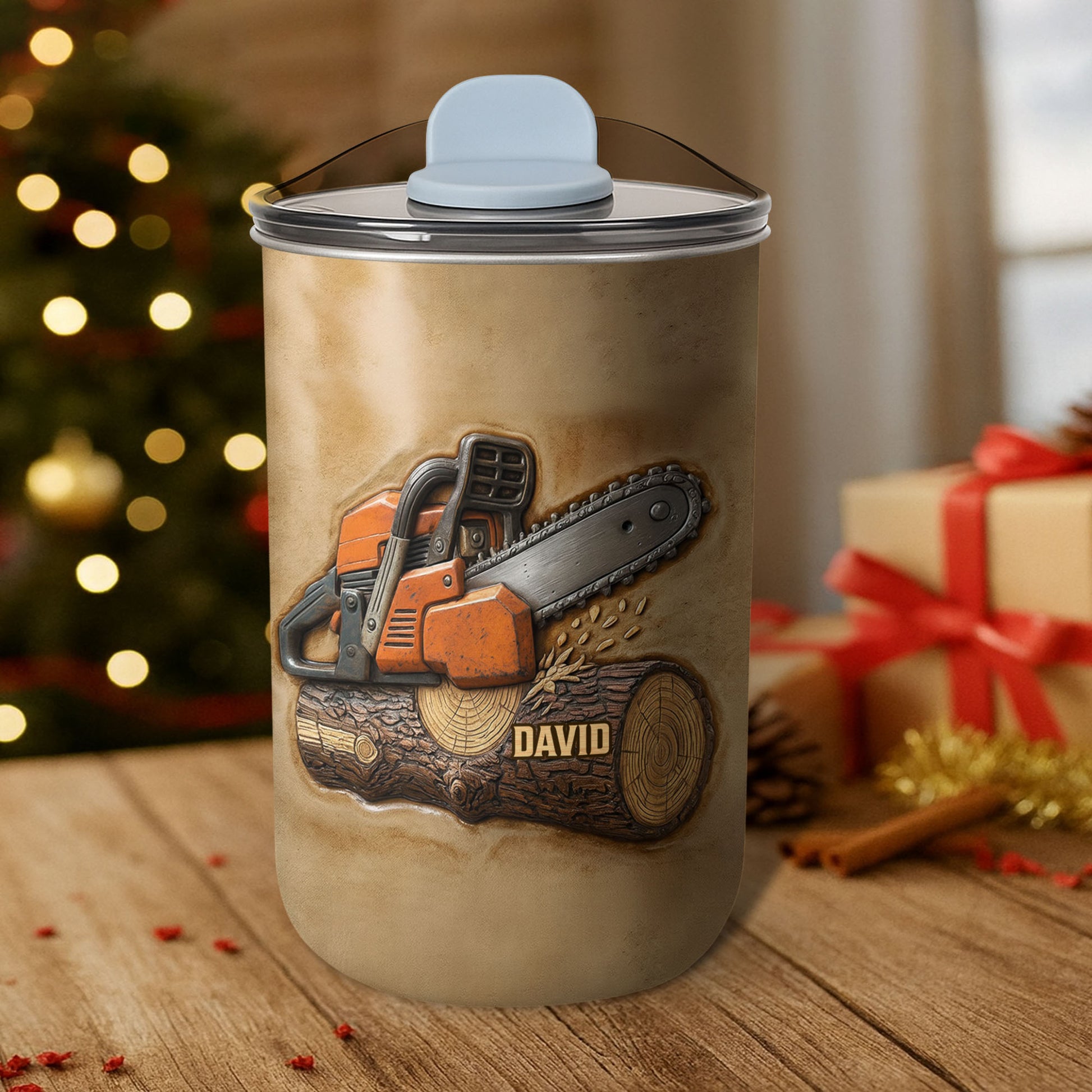 Robust Chainsaw Design On Wood Logs