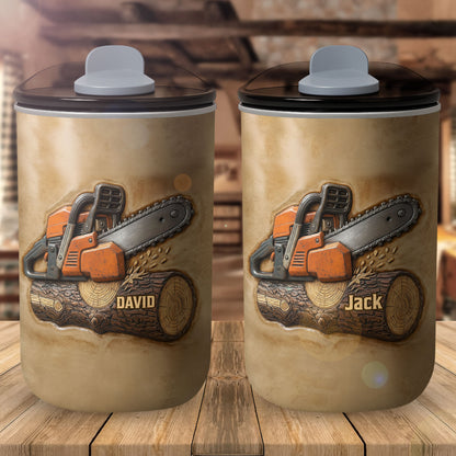 Robust Chainsaw Design On Wood Logs