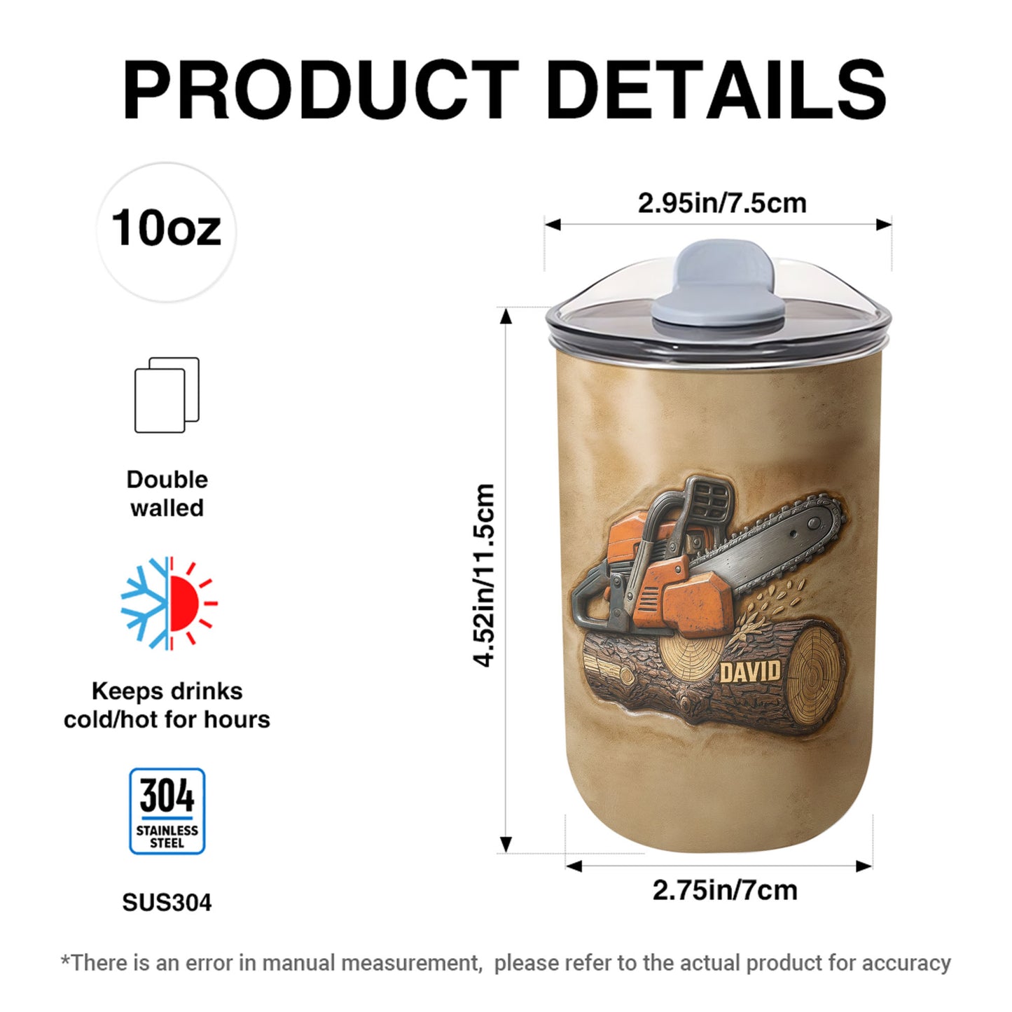 Robust Chainsaw Design On Wood Logs