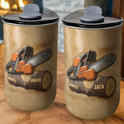 Robust Chainsaw Design On Wood Logs