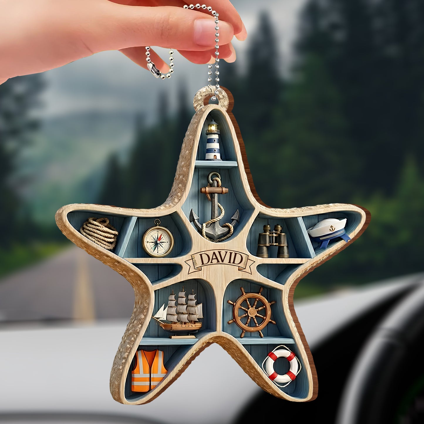 Capture Maritime Adventure With Lighthouse, Anchor