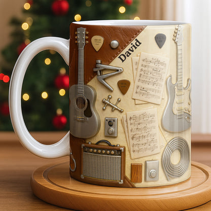 Celebrate Your Love for Music With Guitars and Musical Notes