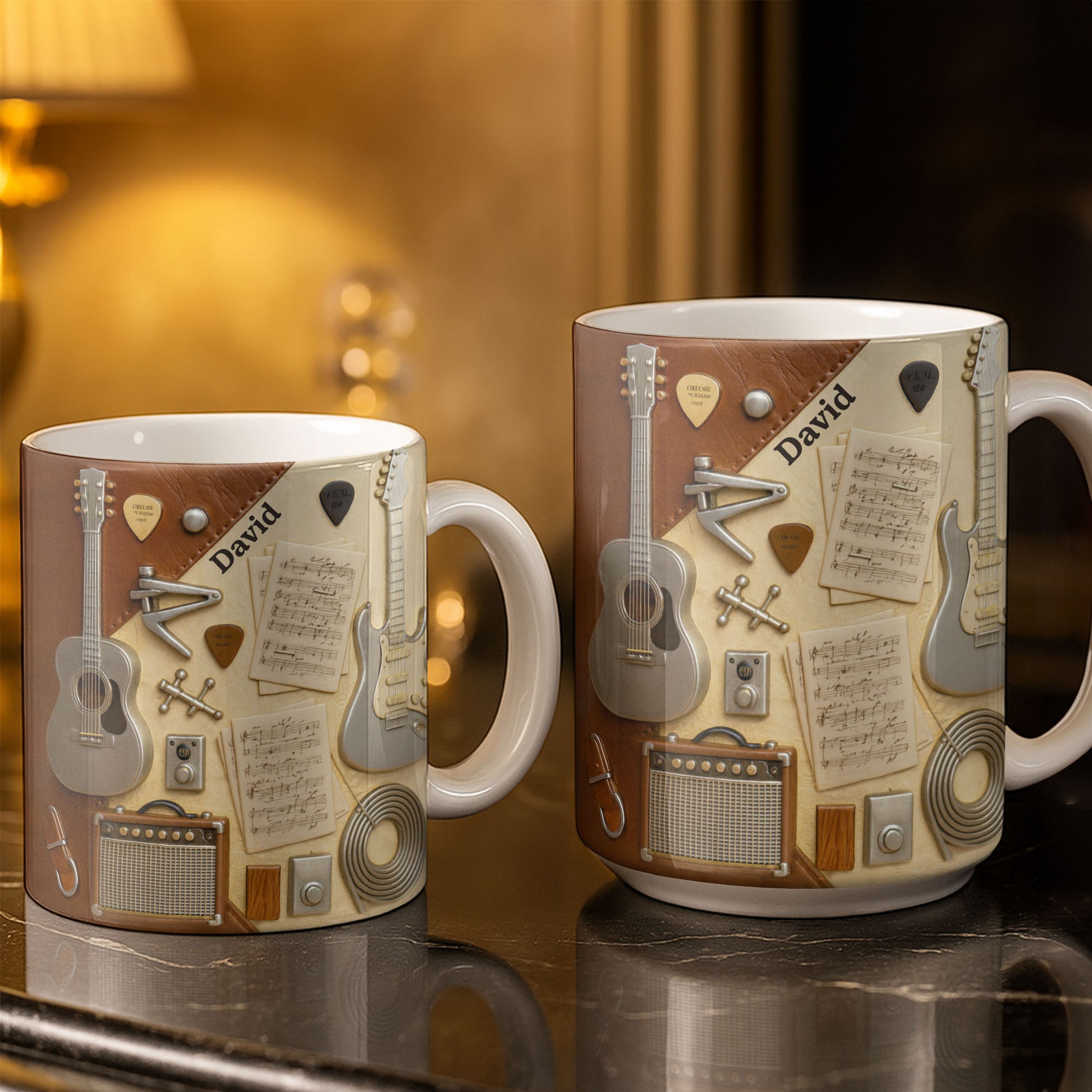 Celebrate Your Love for Music With Guitars and Musical Notes