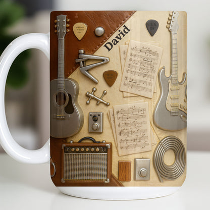 Celebrate Your Love for Music With Guitars and Musical Notes
