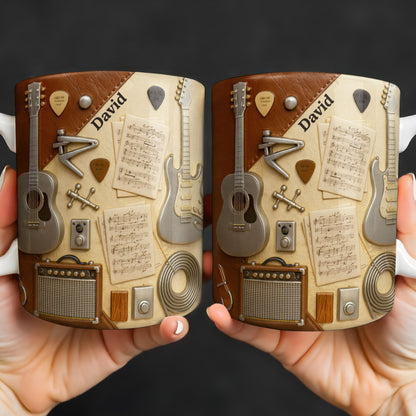 Celebrate Your Love for Music With Guitars and Musical Notes