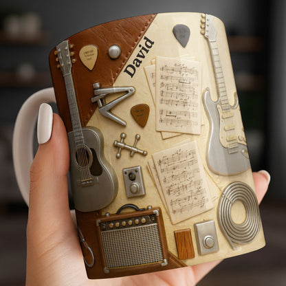 Celebrate Your Love for Music With Guitars and Musical Notes