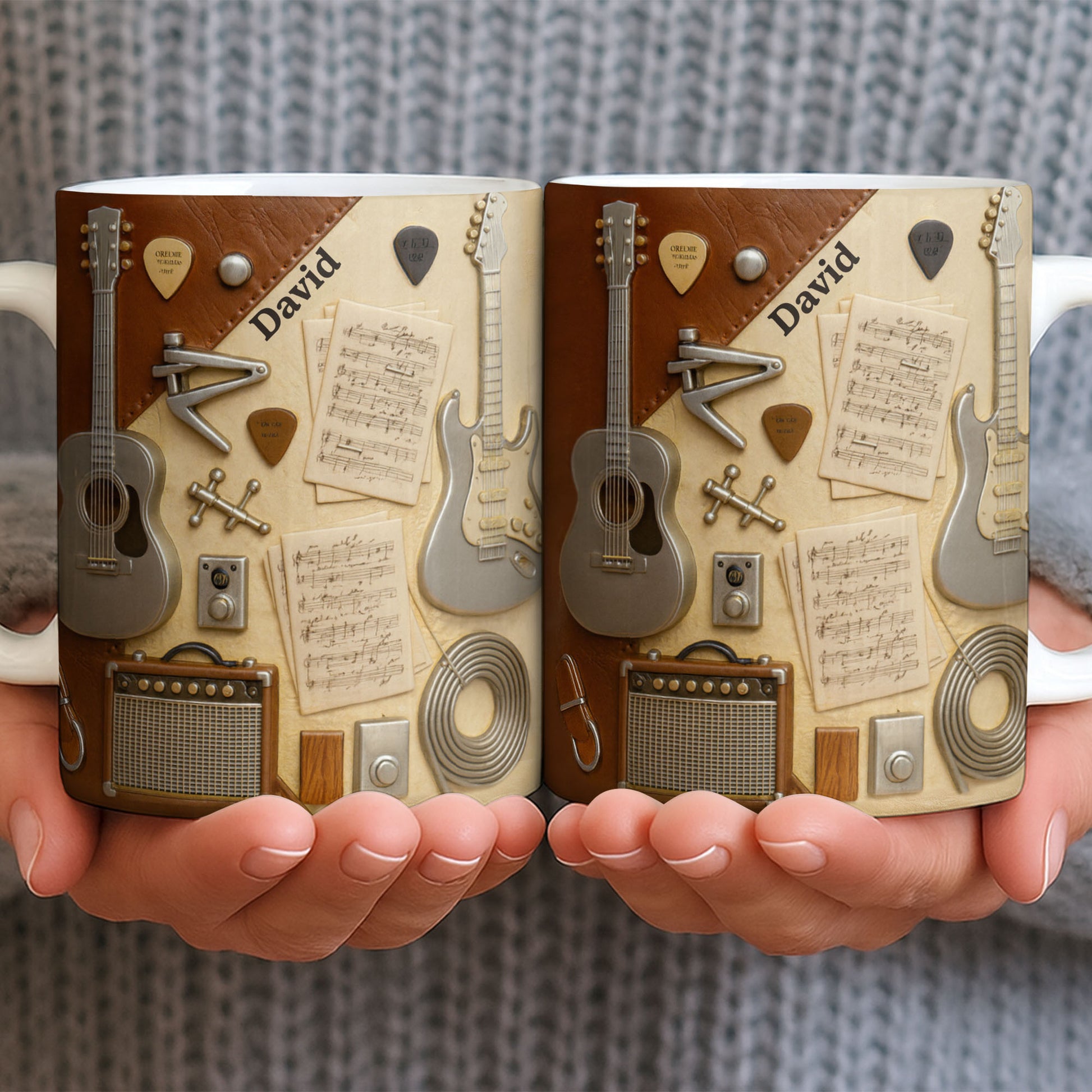 Celebrate Your Love for Music With Guitars and Musical Notes