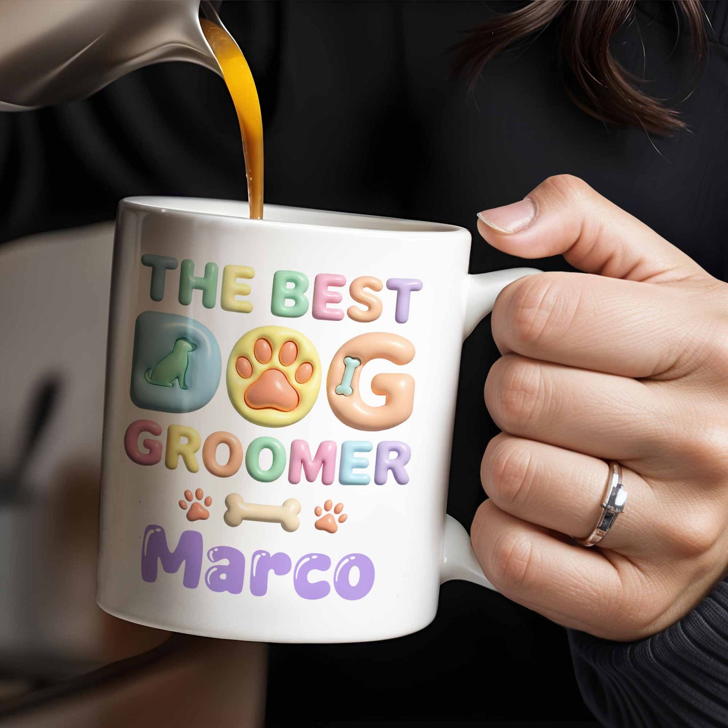 The Best Big Groomer Mug With Dog Icons