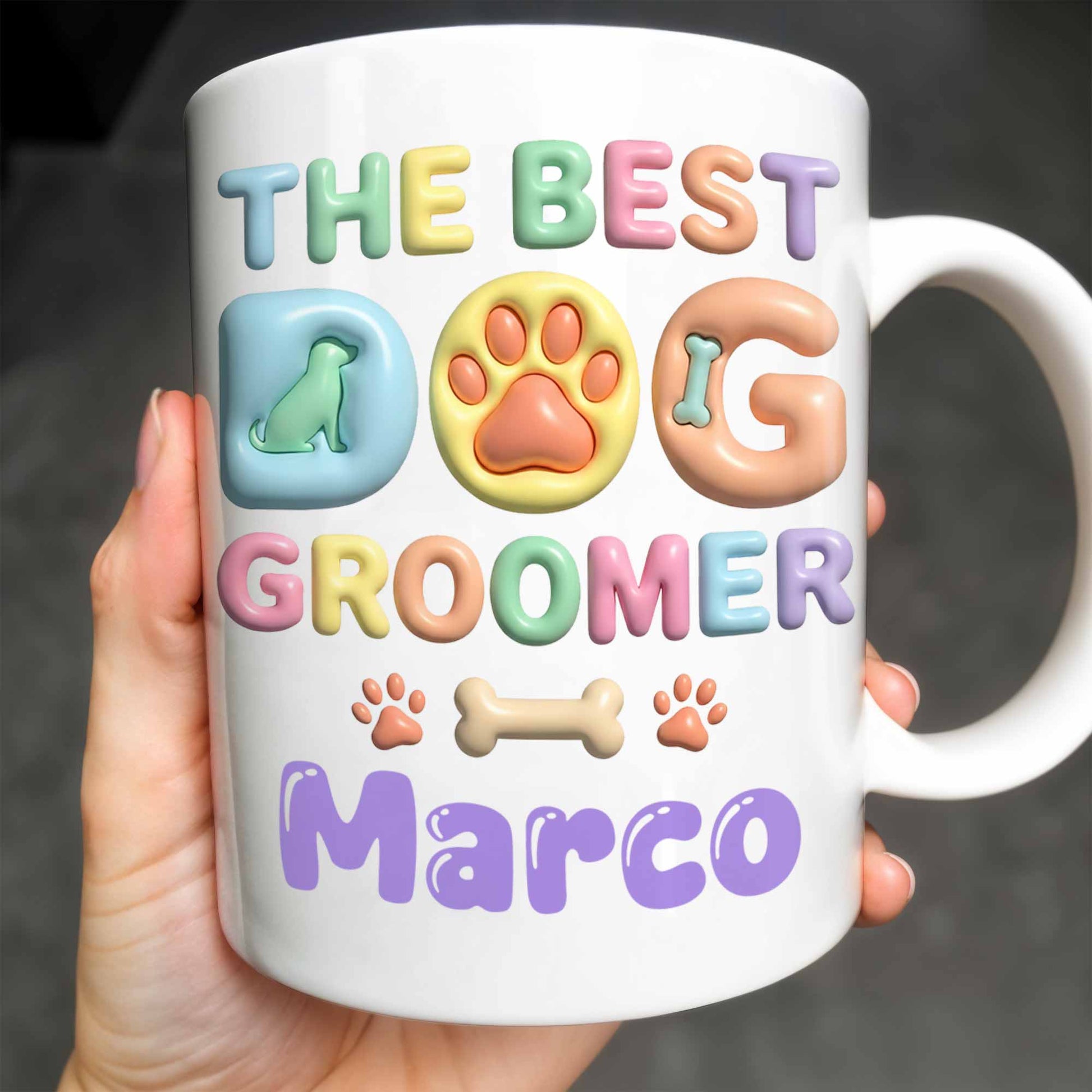 The Best Big Groomer Mug With Dog Icons