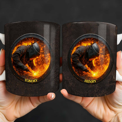 For My Fearless Welder Featuring A Sparks-Filled Scene