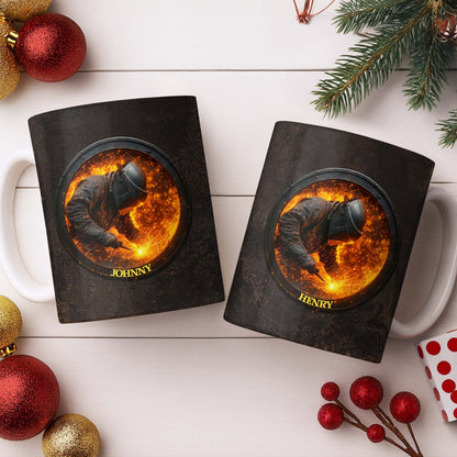 For My Fearless Welder Featuring A Sparks-Filled Scene