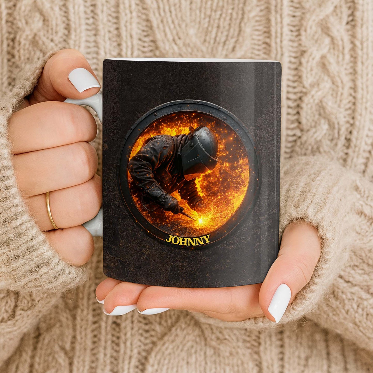 For My Fearless Welder Featuring A Sparks-Filled Scene