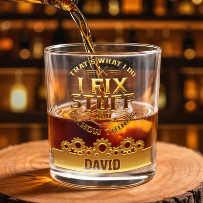 I Fix Stuff And I Know Things, Gears and Tools Design