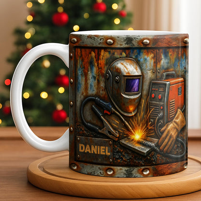 Personalized Touch For Craftsmanship And Robotics - Personalized Custom Coffee Mug - JBS073_MG